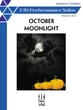 October Moonlight piano sheet music cover